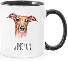 Italian Greyhound Personalized Coffee Mug