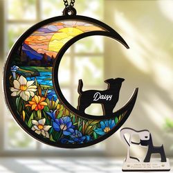 6'' Jack Russell Dog Memorial Suncatcher