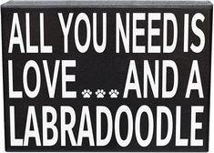 Labradoodle Wooden Sign