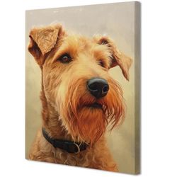 Lakeland Terrier Dog Canvas Wall Art