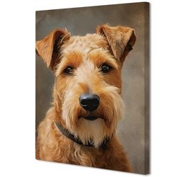 Lakeland Terrier Dog Canvas Wall Art