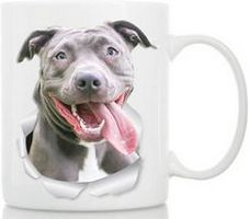 Happy Pit Bull Mug