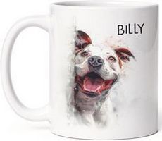 Pit Bull Customized Mug