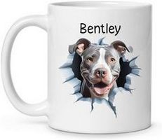 Pit Bull Customized Mug
