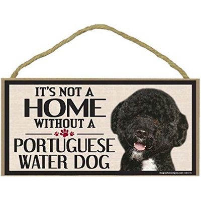 Wood Sign for Portuguese Water Dog