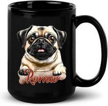 Customizable Pug Coffee Mug