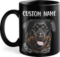 Rottweiler Personalized Coffee Mug
