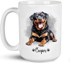 Customized Rottweiler Mug