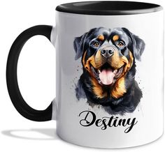 Customized Rottweiler Mug