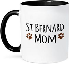 St Bernard Dog Mom Mug