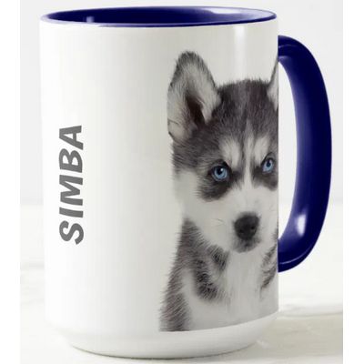 Siberian Husky personalized mug