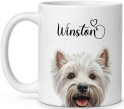 West Highland Terrier Personalized Mug