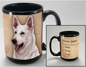 White German Shepherd Mug