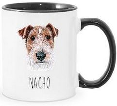 Wirehaired Fox Terrier Personalized Mugs