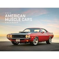 American Muscle Cars 2026 Wall Calendar