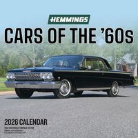 Cars of the '60s 2026 Wall Calendar