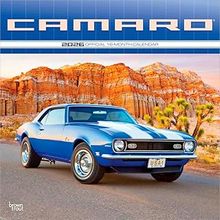 Camaro Official 2026 Wall Calendar