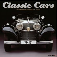Just Classic Cars 2026 Wall Calendar