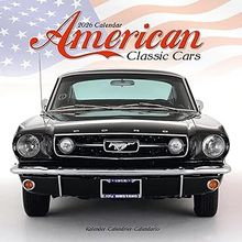 American Classic Cars 2026 Wall Calendar