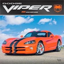 Dodge Viper 2026 Wall Calendar