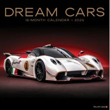 Dream Cars 2026 Wall Calendar