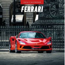 Ferrari 2026 Wall Calendar