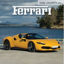 Ferrari 2026 Wall Calendar