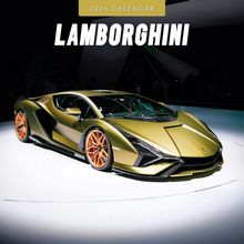 Lamborghini 2026 Wall Calendar