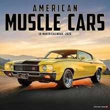 American Muscle Cars 2026 Wall Calendar