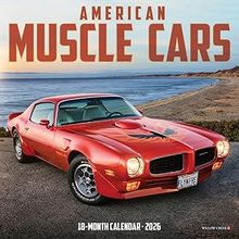 American Muscle Cars 2026 Wall Calendar