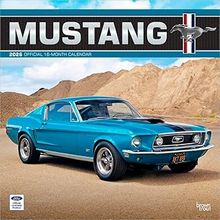 Mustang 2026 Wall Calendar