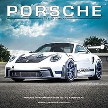 Porsche 2026 Wall Calendar