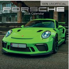 Porsche 2026 Wall Calendar