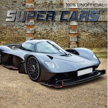 Super Cars 2026 Wall Calendar