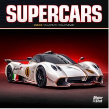 Supercars 2026 Wall Calendar