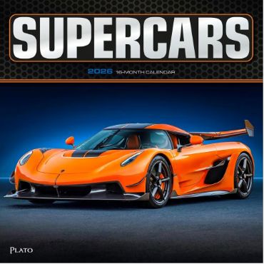 Supercars 2026 Wall Calendar