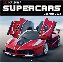 Supercars 2026 Wall Calendar