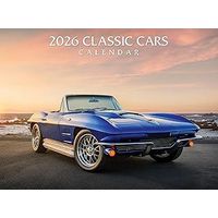 Classic Cars 2026 Wall Calendar