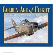 Golden Age of Flight 2026 Desk Calendar