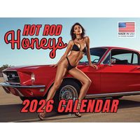 Hot Rod Honeys 2026 Wall Calendar