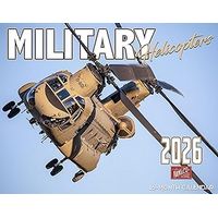 Military Helicopters 2026 Wall Calendar