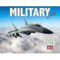 Military Jets 2026 Wall Calendar