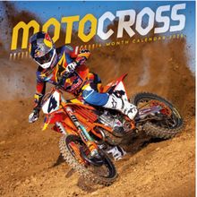 Motocross 2026 Wall Calendar