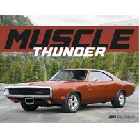 Muscle Thunder 2026 Wall Calendar