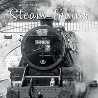 Steam Trains 2026 Wall Calendar
