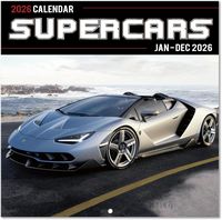 Supercars 2026 Wall Calendar