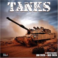 Tanks 2026 Wall Calendar