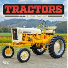 Tractors 2026 Mini Wall Calendar