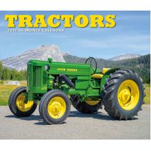 Tractors 2026 Deluxe Wall Calendar
