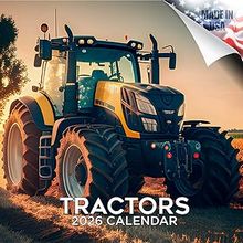 Tractors 2026 Wall Calendar